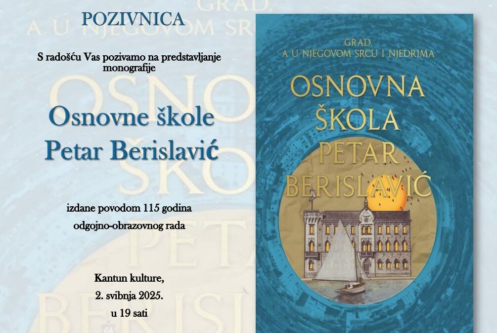 Predstavljanje monografije naše škole