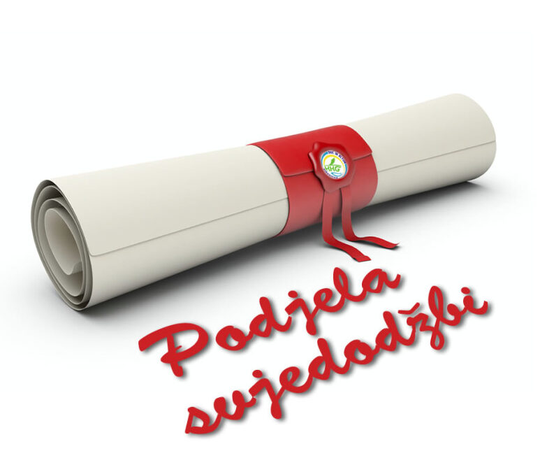 Podjela svjedodžbi