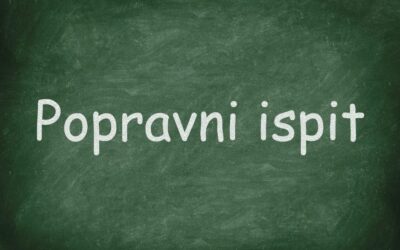 Raspored održavanja popravnih ispita