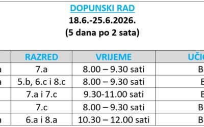 Dopunski rad